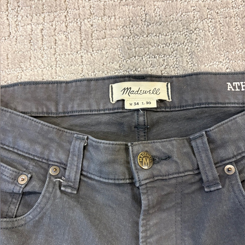 Madewell Athletic Slim Jeans - Picture 2 of 6